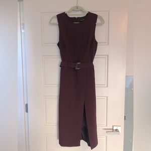 Belted Sheath Dress